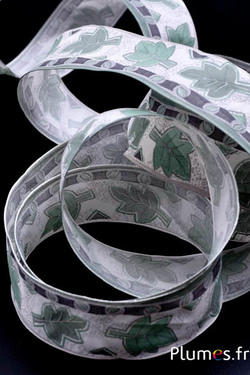 Herbstband – Breite 40 mm – grün